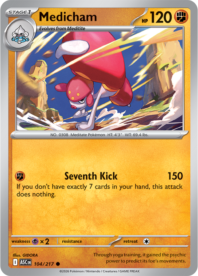 Medicham 104/217 — Ascended Heroes