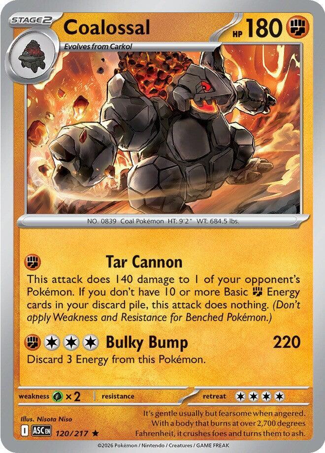 Coalossal 120/217 — Ascended Heroes