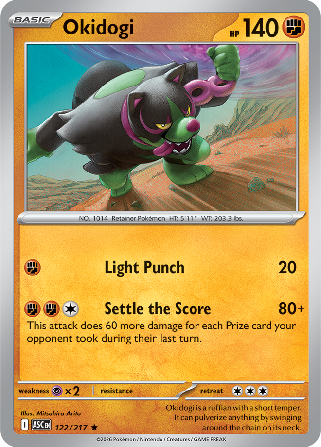 Okidogi 122/217 — Ascended Heroes