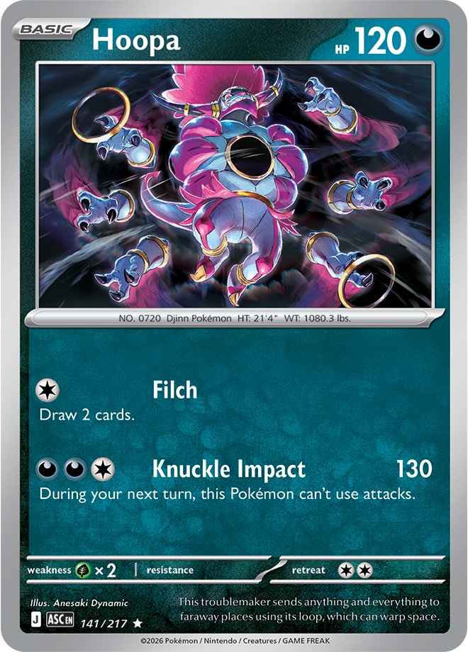 Hoopa 141/217 — Ascended Heroes