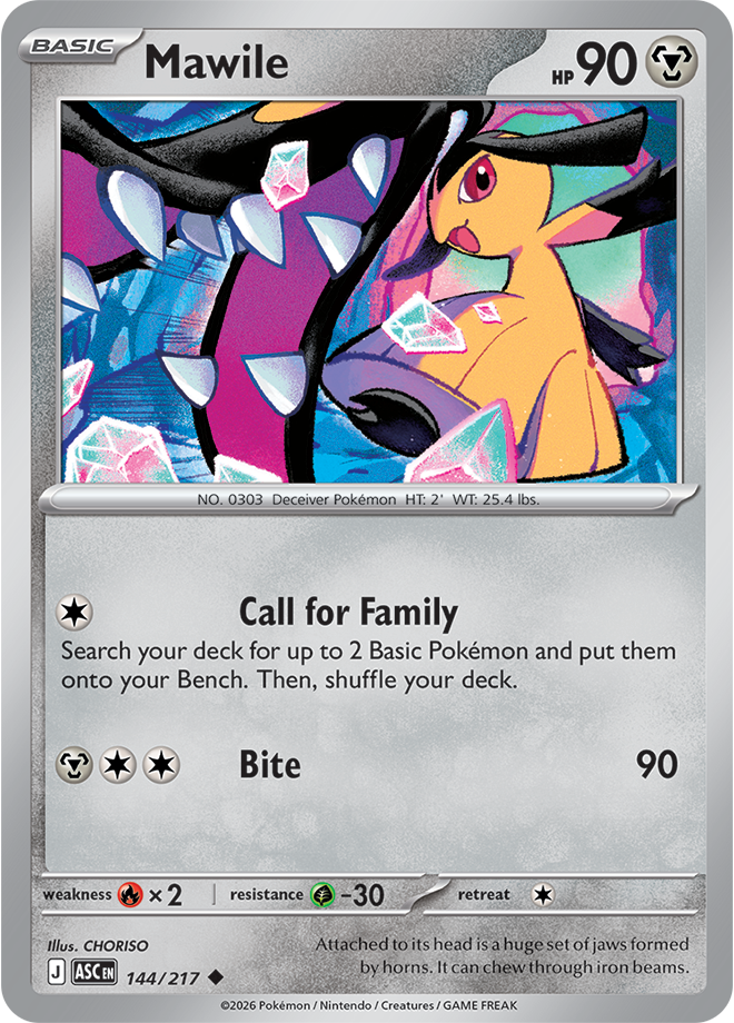 Mawile 144/217 — Ascended Heroes