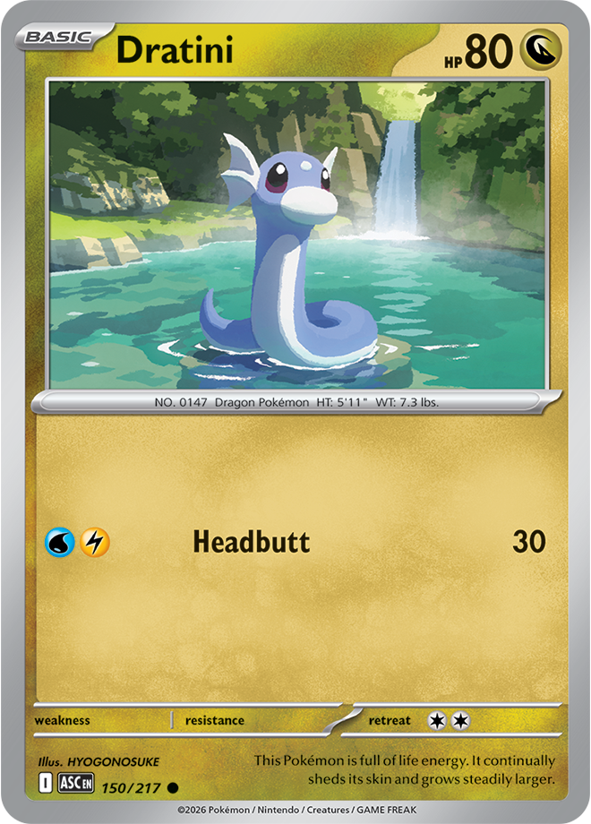 Dratini 150/217 — Ascended Heroes
