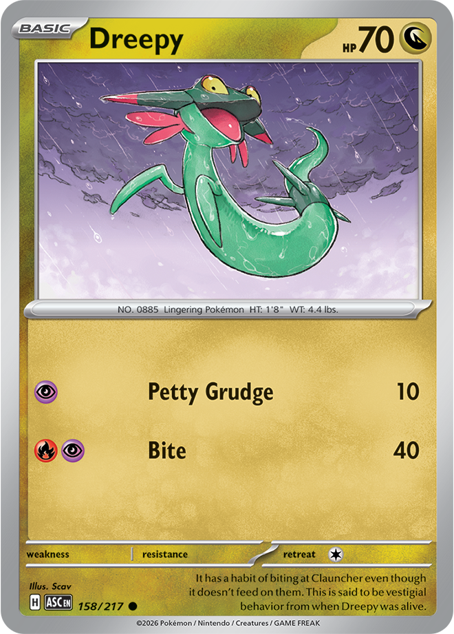 Dreepy 158/217 — Ascended Heroes