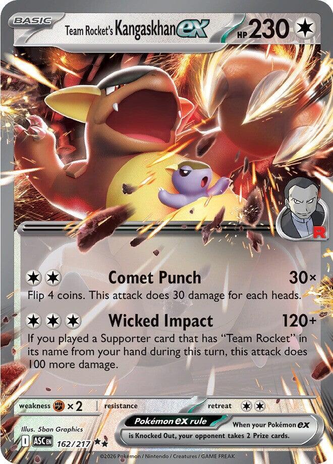 Team Rocket's Kangaskhan ex 162/217 — Ascended Heroes