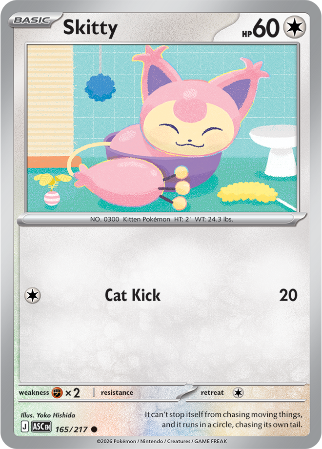 Skitty 165/217 — Ascended Heroes