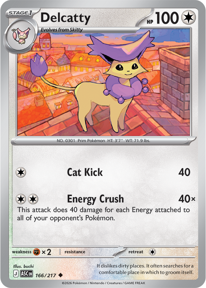 Delcatty 166/217 — Ascended Heroes