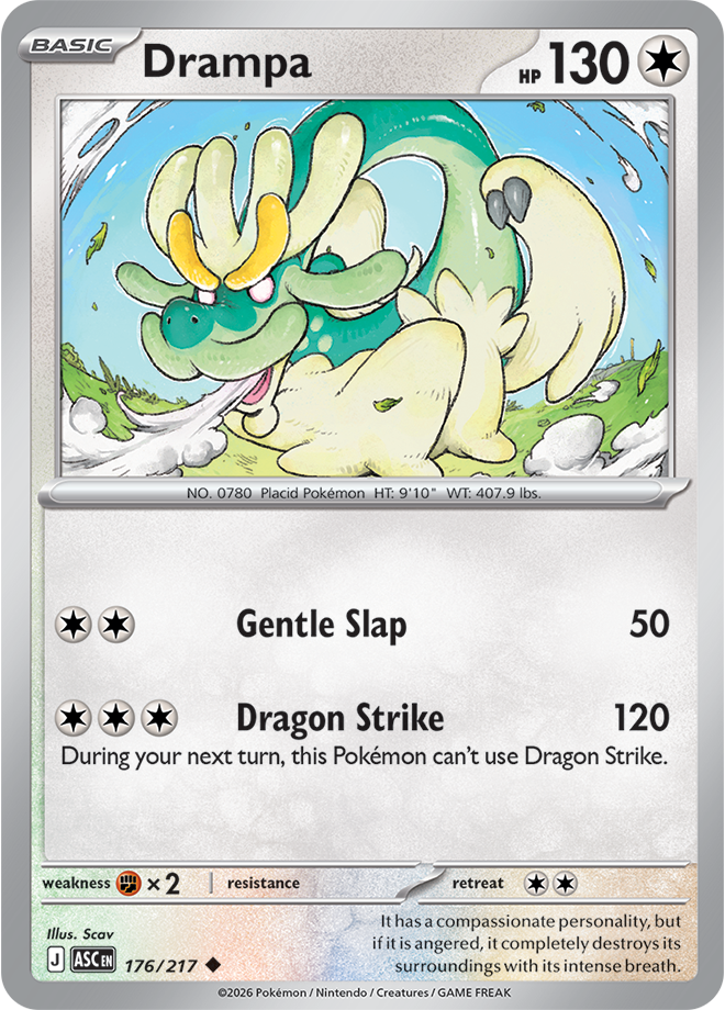 Drampa 176/217 — Ascended Heroes