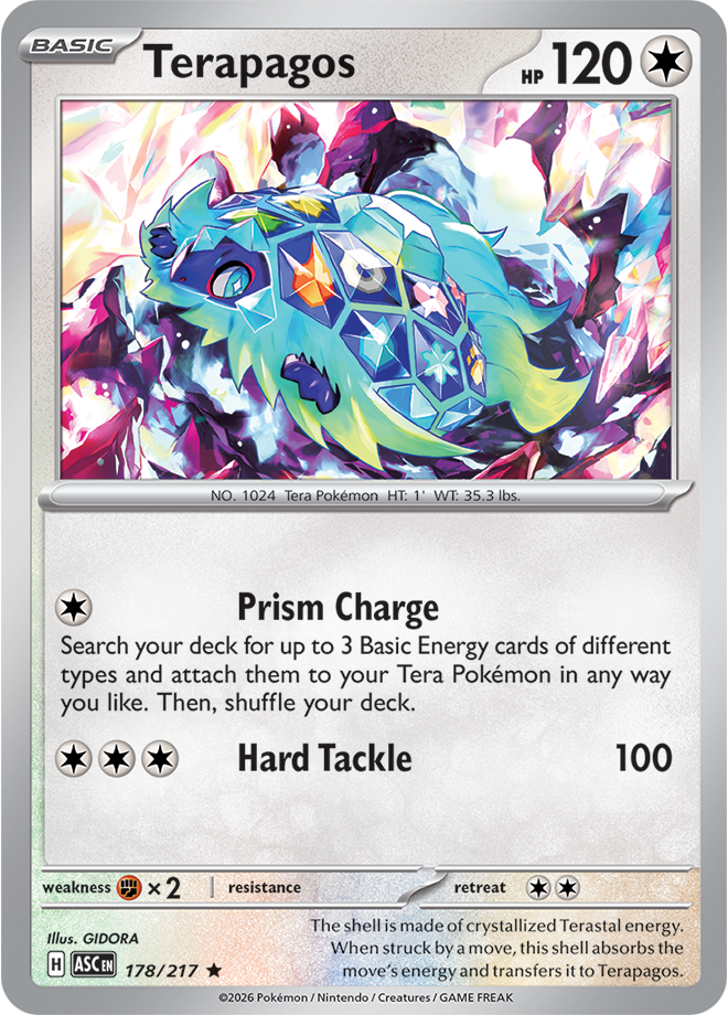 Terapagos 178/217 — Ascended Heroes