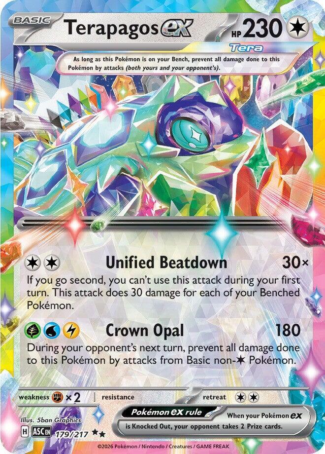 Terapagos ex 179/217 — Ascended Heroes