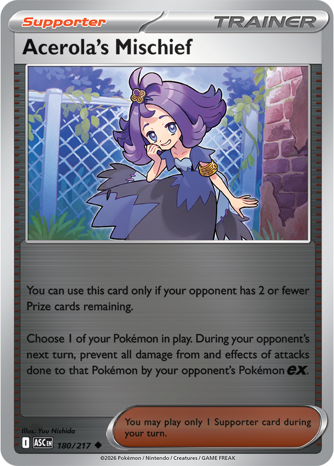 Acerola's Mischief 180/217 — Ascended Heroes