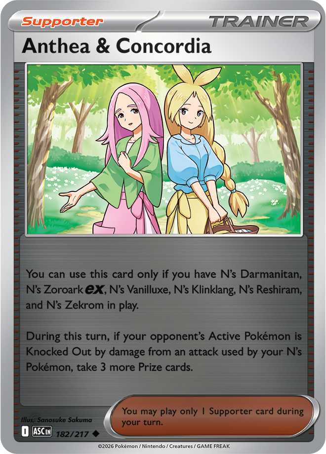 Anthea & Concordia 182/217 — Ascended Heroes