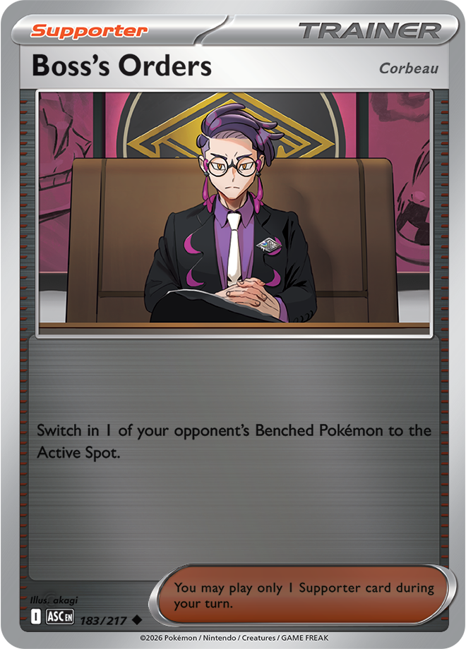 Boss's Orders [Corbeau] 183/217 — Ascended Heroes