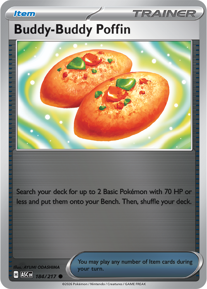 Buddy-Buddy Poffin 184/217 — Ascended Heroes
