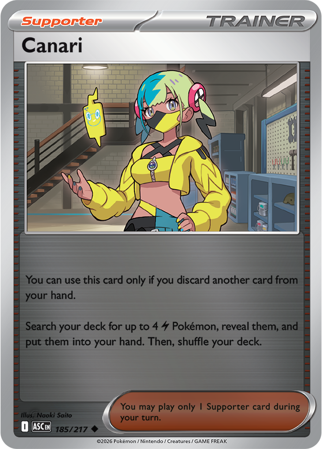 Canari 185/217 — Ascended Heroes