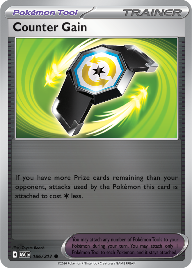 Counter Gain 186/217 — Ascended Heroes