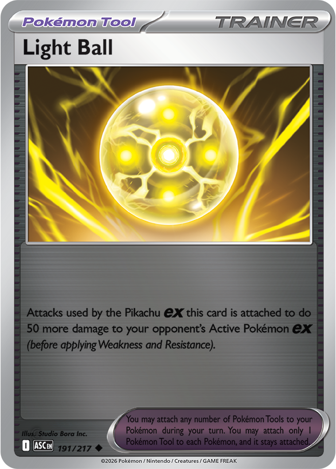 Light Ball 191/217 — Ascended Heroes
