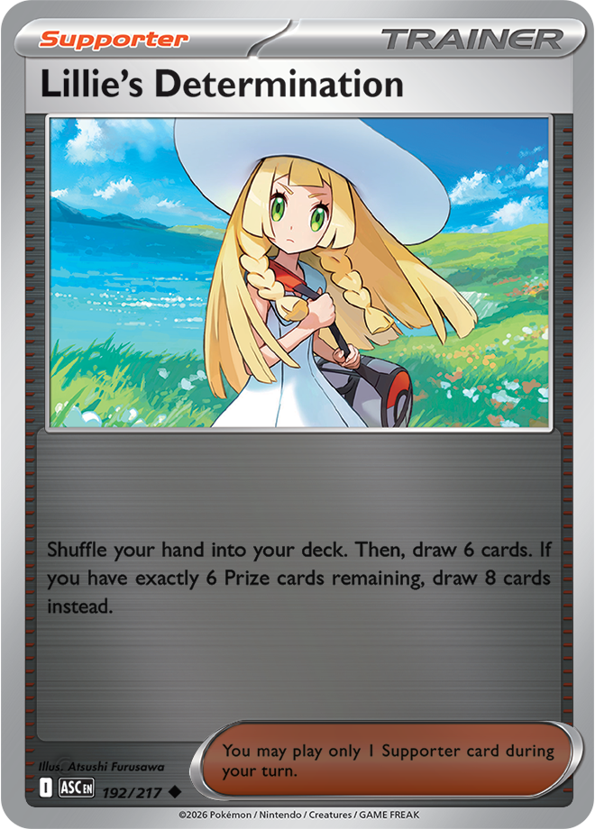 Lillie's Determination 192/217 — Ascended Heroes