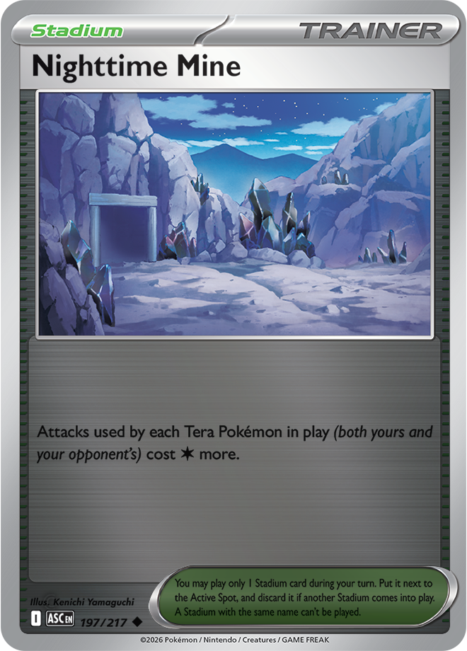 Nighttime Mine 197/217 — Ascended Heroes