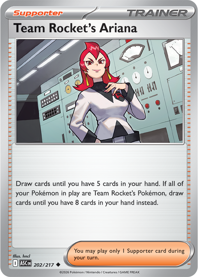 Team Rocket's Ariana 202/217 — Ascended Heroes
