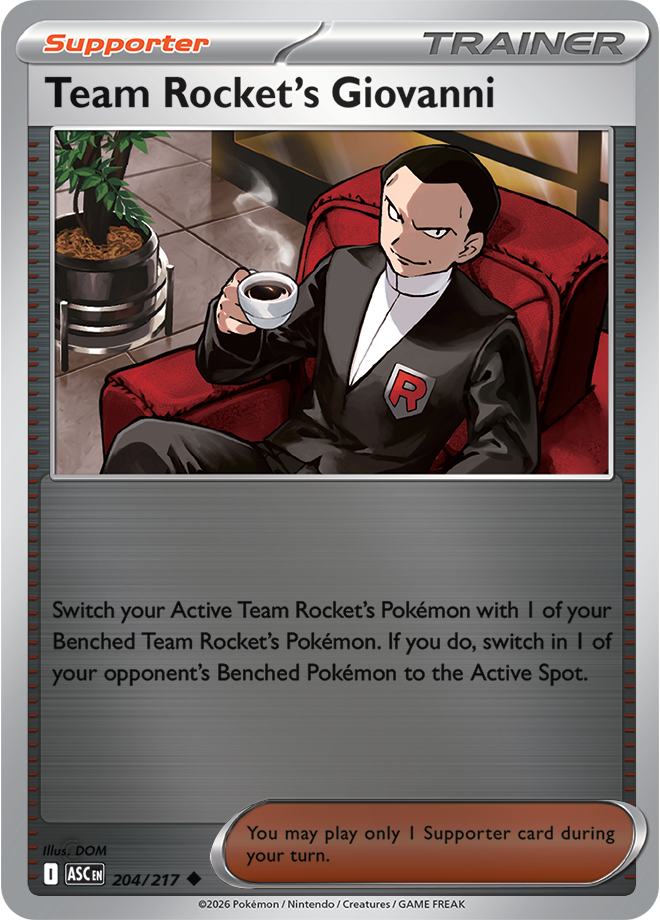 Team Rocket's Giovanni