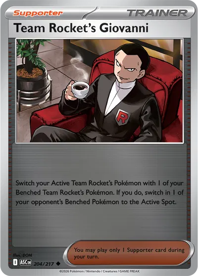 Team Rocket's Giovanni