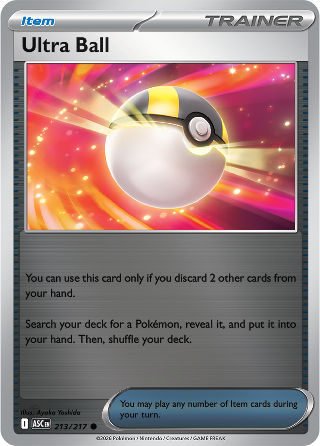 Ultra Ball 213/217 — Ascended Heroes