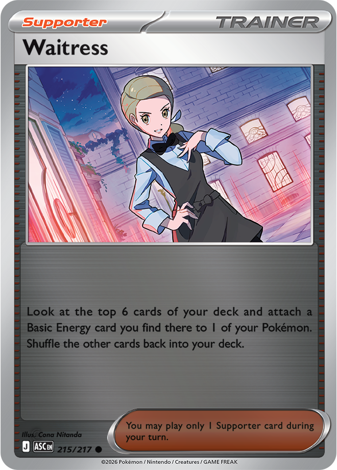 Waitress 215/217 — Ascended Heroes