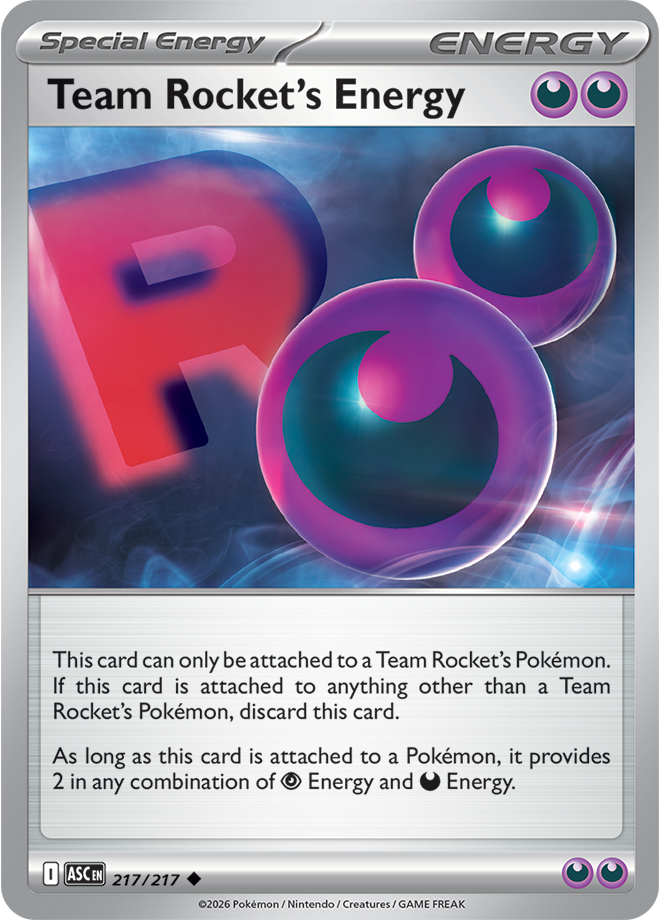 Team Rocket's Energy - 217/217 - Ascended Heroes Pokemon - Collectr