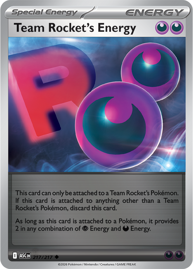 Team Rocket's Energy 217/217 — Ascended Heroes