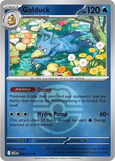 Golduck (Love Ball)