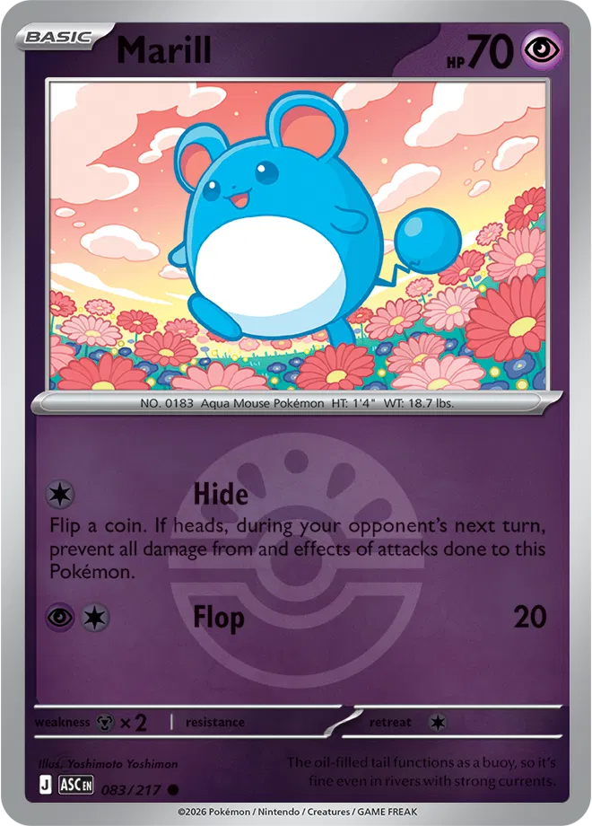 Marill — Ascended Heroes