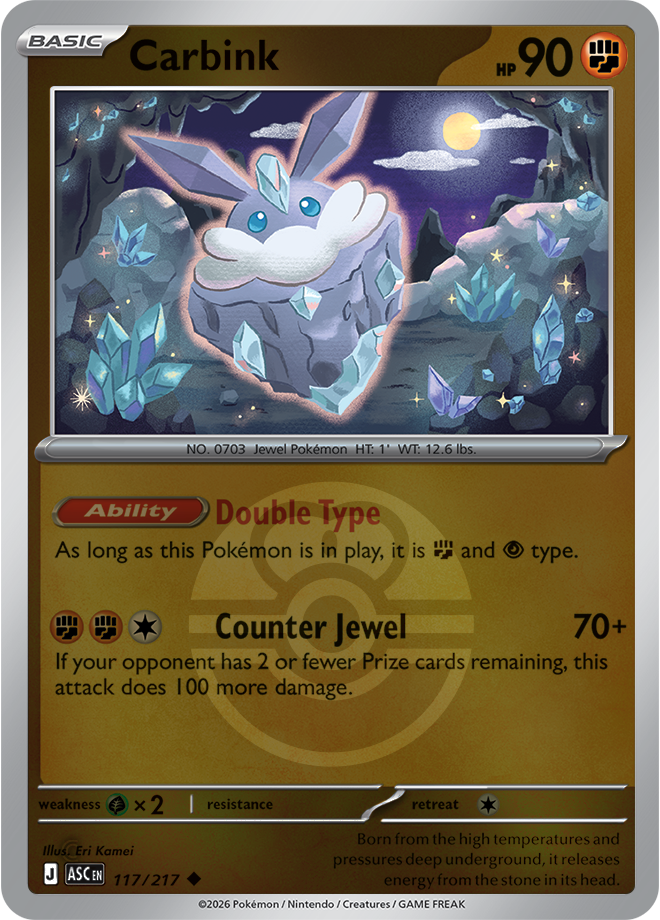 Carbink (Love Ball) 117/217 — Ascended Heroes