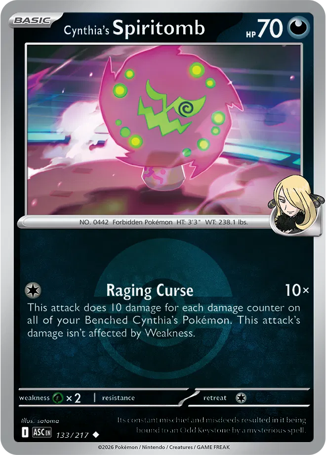 Cynthia's Spiritomb — Ascended Heroes