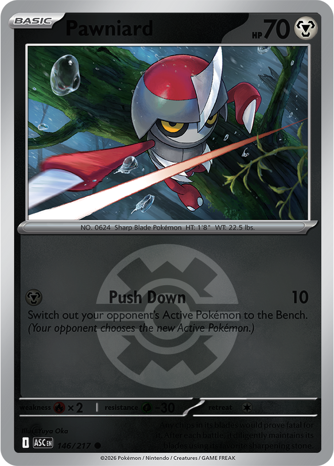 Pawniard (Quick Ball) 146/217 — Ascended Heroes