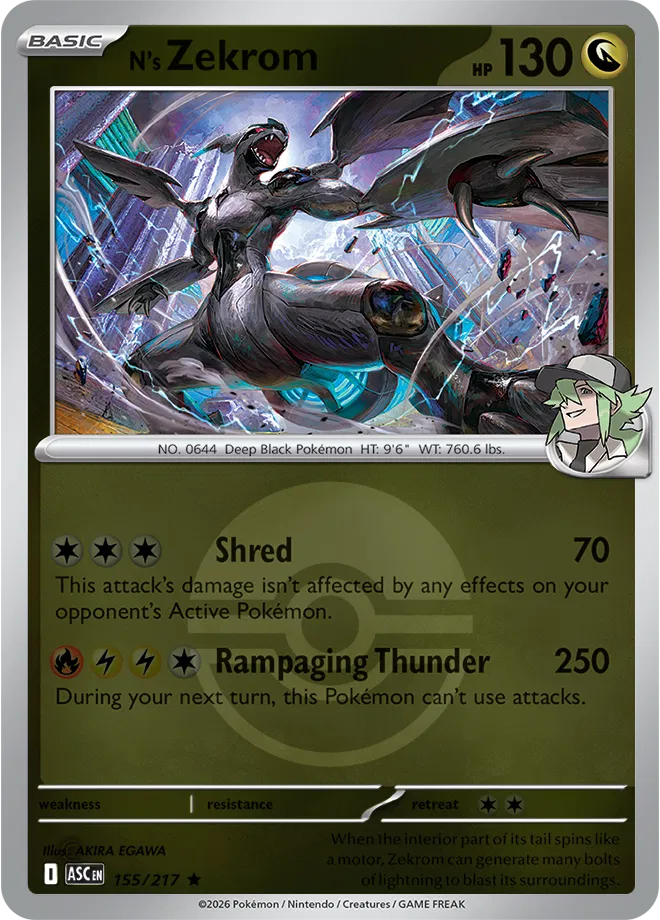 N's Zekrom — Ascended Heroes