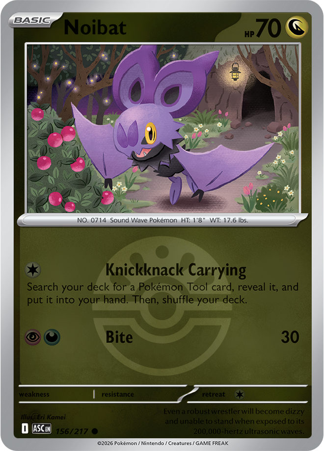 Noibat (Friend Ball) 156/217 — Ascended Heroes