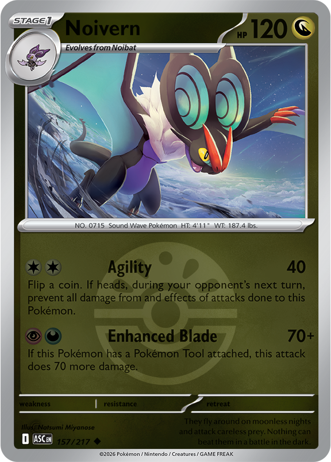 Noivern (Friend Ball) 157/217 — Ascended Heroes
