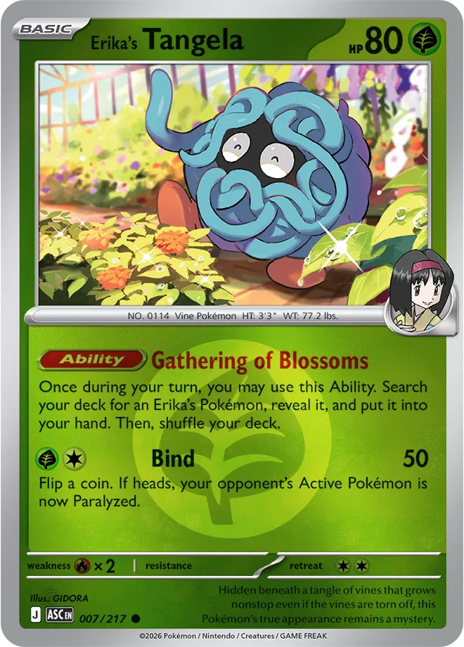Erika's Tangela — Ascended Heroes