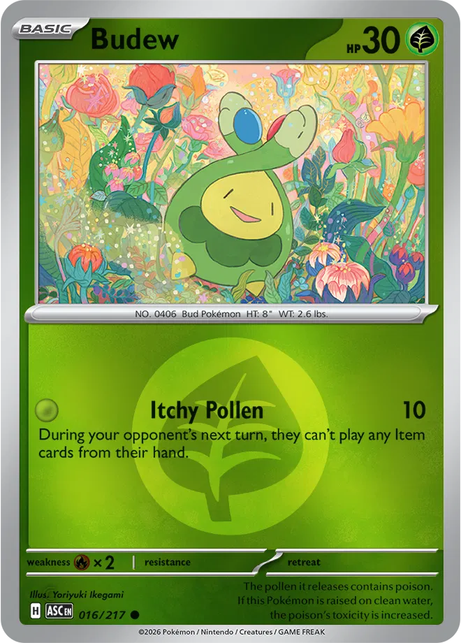 Budew — Ascended Heroes