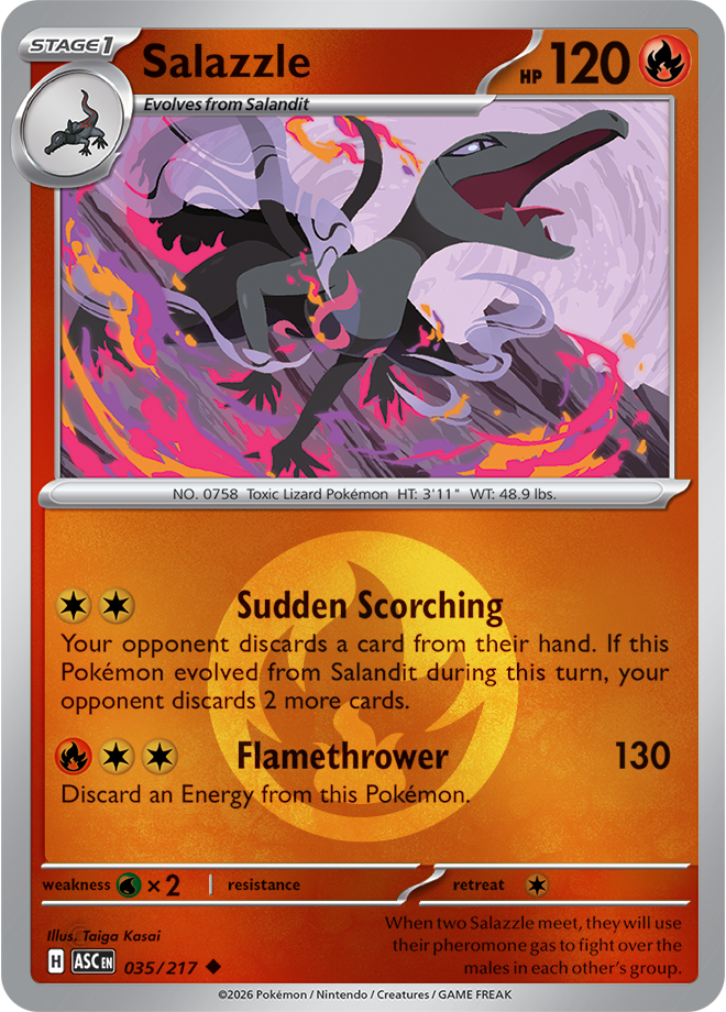 Salazzle (Energy Symbol Pattern) 035/217 — Ascended Heroes