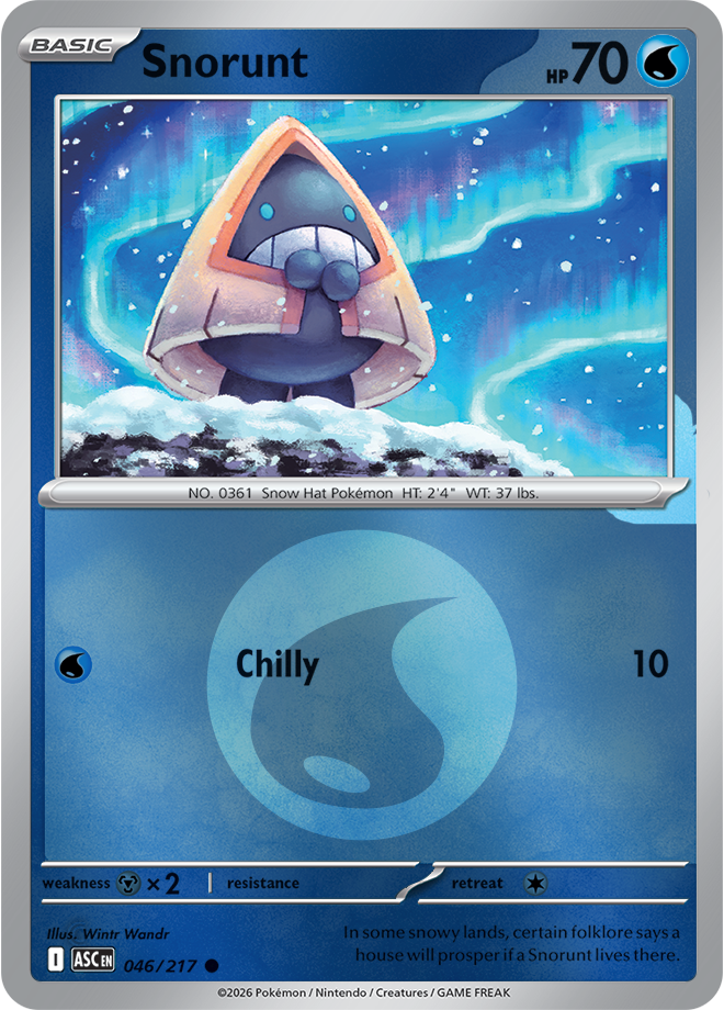 Snorunt (Energy Symbol Pattern) 046/217 — Ascended Heroes