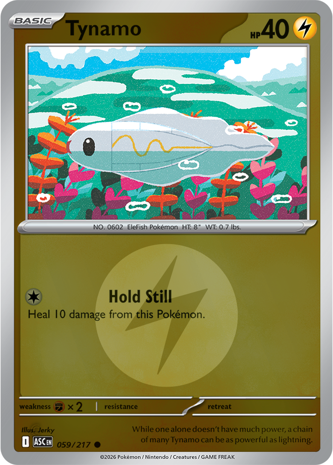 Tynamo (Energy Symbol Pattern) 059/217 — Ascended Heroes