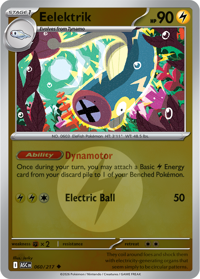 Eelektrik (Energy Symbol Pattern) 060/217 — Ascended Heroes