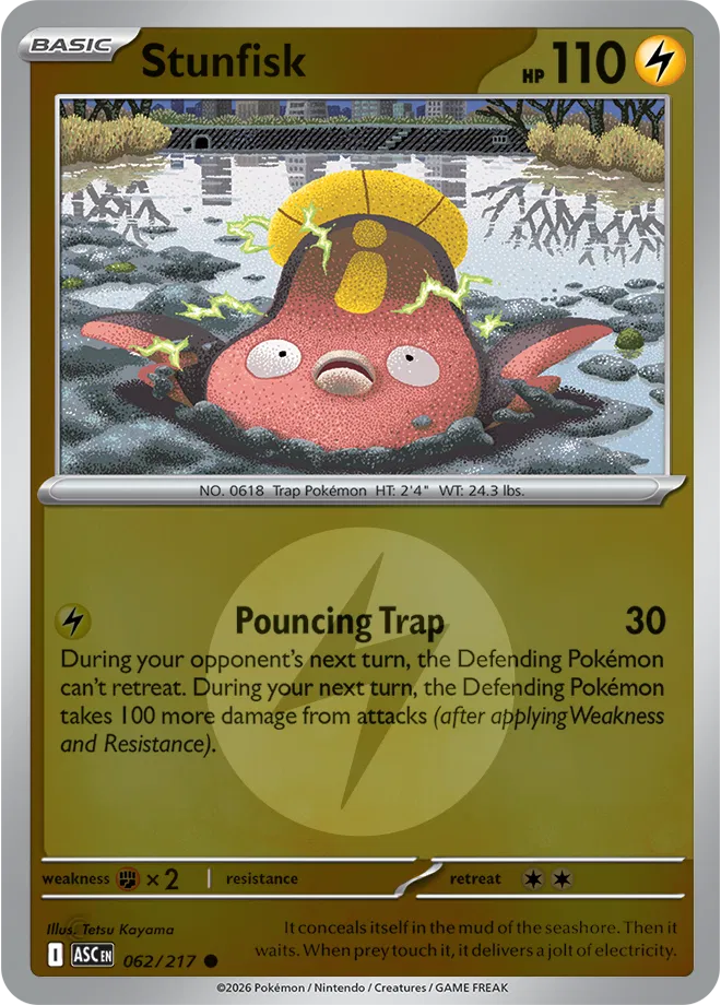 Stunfisk — Ascended Heroes