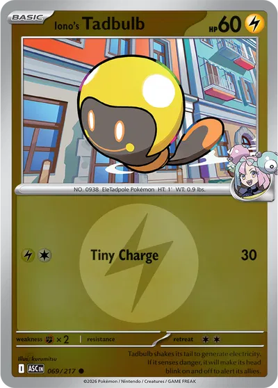 Iono's Tadbulb (Energy Symbol Pattern)