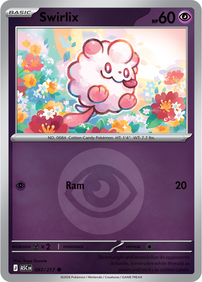 Swirlix (Energy Symbol Pattern) 093/217 — Ascended Heroes