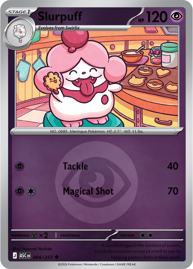 Slurpuff (Energy Symbol Pattern) 094/217 — Ascended Heroes