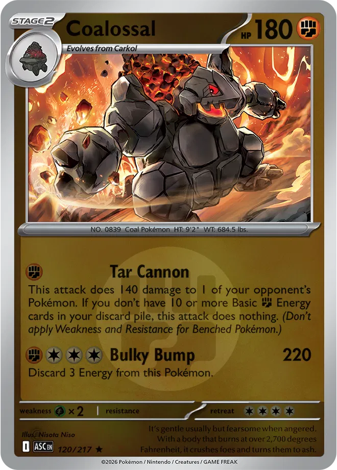 Coalossal — Ascended Heroes