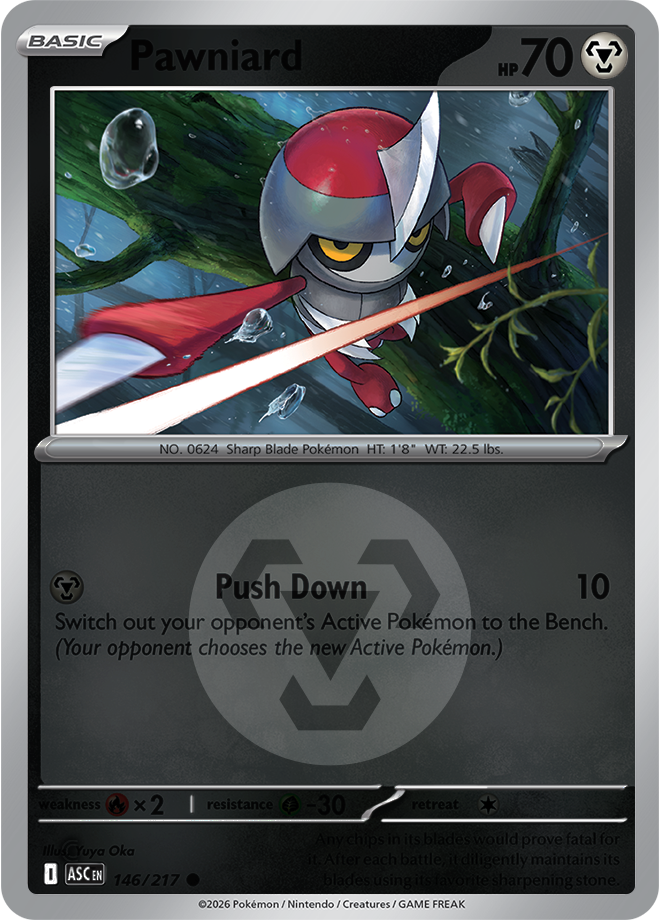 Pawniard (Energy Symbol Pattern) 146/217 — Ascended Heroes