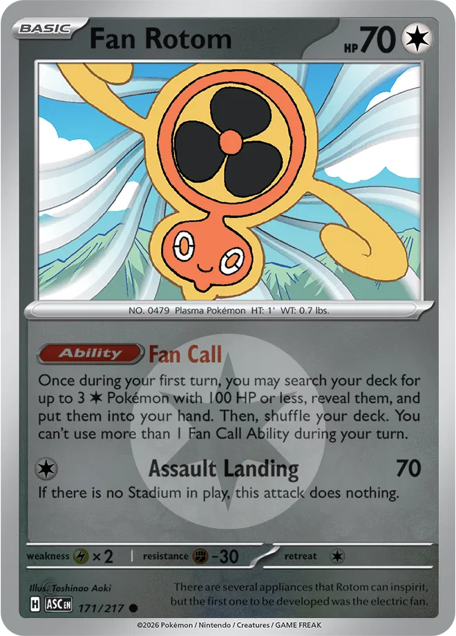 Fan Rotom - (Energy Symbol Pattern) — Ascended Heroes